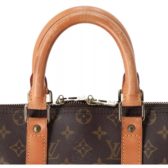 Louis Vuitton Monogram Keepall 45 Travel Boston Bag M41428 Weekender - Picture 5 of 11